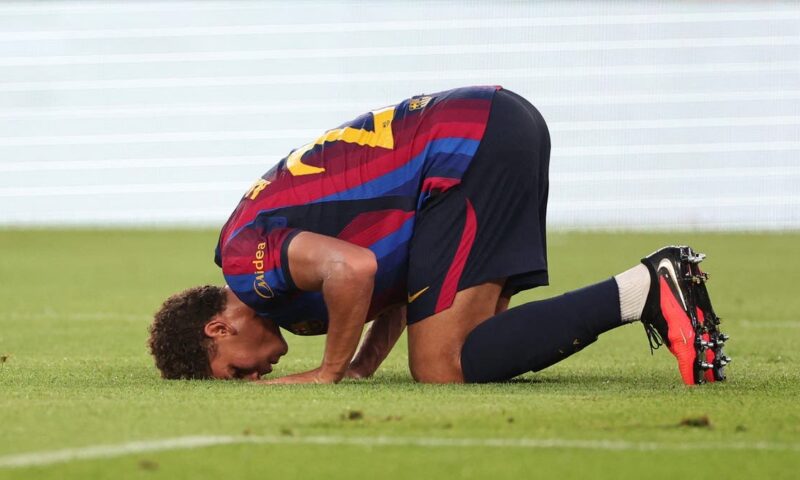 برشلونة يحصن حمزة عبدالكريم بـ 150 مليون يورو