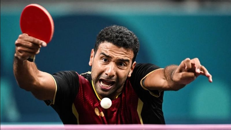 منتخب مصر يتأهل إلي نهائي تنس الطاولة رجال في ألعاب البحر المتوسط