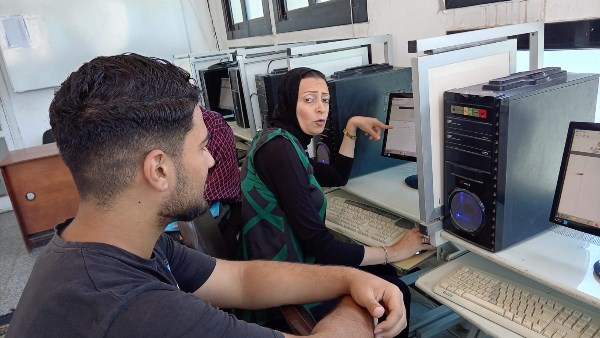 إقبال متزايد على معامل التنسيق الإلكتروني بجامعة دمنهور في ختام المرحلة الأولى