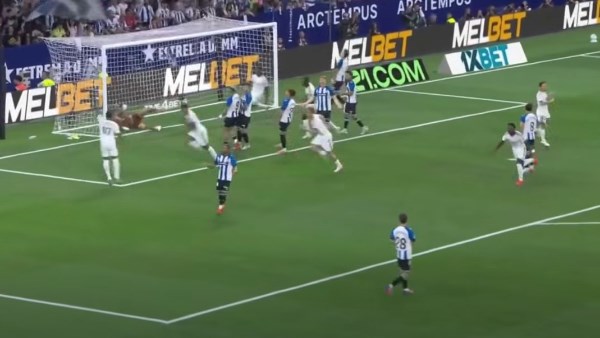التعادل 1-1 يحسم الشوط الأول لمواجهة ريال مدريد وإسبانيول بالدوري الإنجليزي