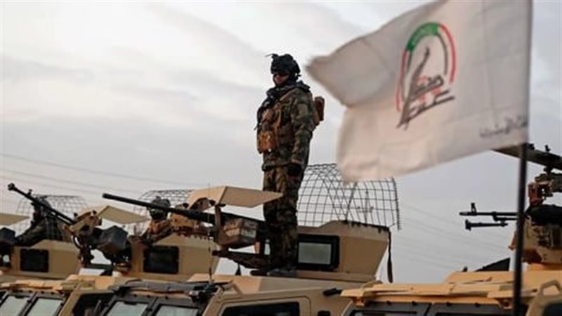 الحشد الشعبي يتسلم المسؤولية الأمنية من الجيش العراقي في منطقة بسطاملي