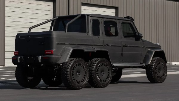 100 نسخة .. مرسيدس G-Class بقوة 577 حصان وتصميم سداسي العجلات | صور