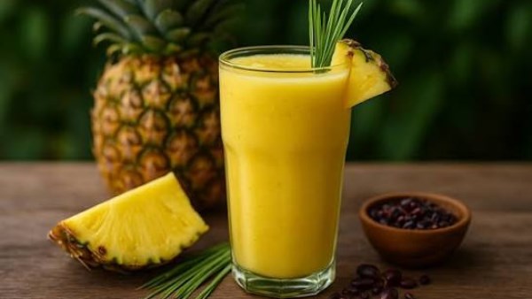 مشروب الأناناس مناسب لنهار صيفي حار