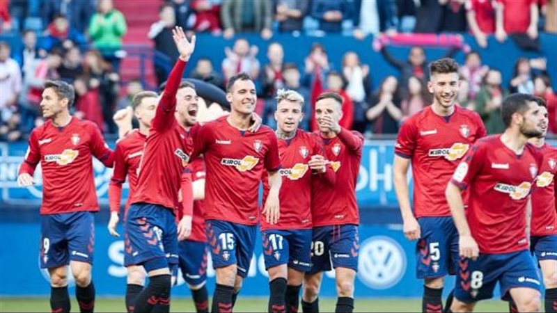 الدوري الإسباني، تعادل سلبي بين أوساسونا وليفانتي في الشوط الأول