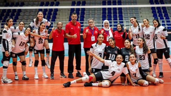 منتخب ناشئات الطائرة يفوز على فلسطين ويواجه الجزائر السبت للمنافسة على ذهبية البطولة العربية