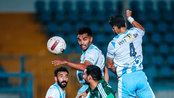 بيراميدز يتقدم على المصري بهدف في الشوط الأول بالدوري