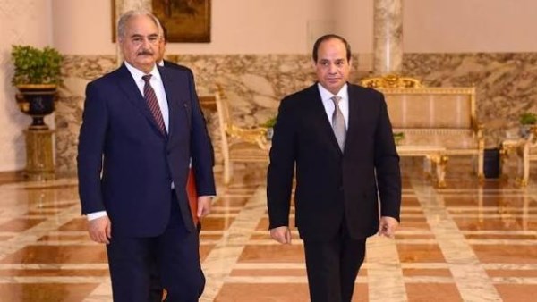 تعزيز العلاقات بين مصر وليبيا..الرئيس السيسي يستقبل خليفة حفتر