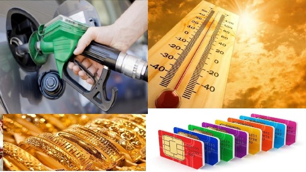 توك شو| سعر البنزين والسولار.. ومفاجأة بشأن خطوط الموبايل وأسعار الذهب والدولار وحالة الطقس