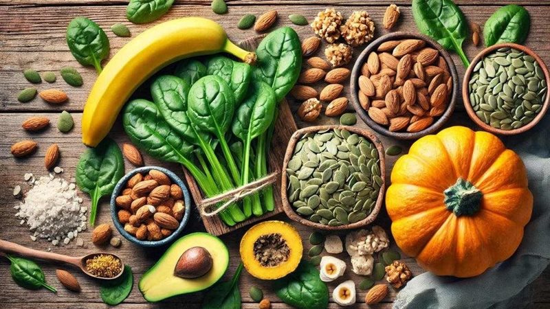 أطعمة غنية بالبوتاسيوم والمغنيسيوم لدعم العضلات والأعصاب