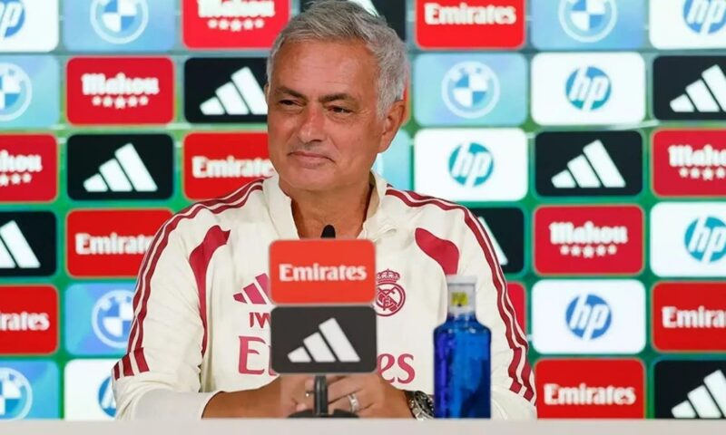 فيديو.. مورينيو يحذر صحفياً من نشر أخبار ريال مدريد السلبية