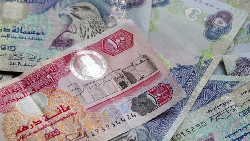 تراجع سعر الدرهم الاماراتي أمام الجنيه بالبنوك المصرية مساء اليوم الإثنين