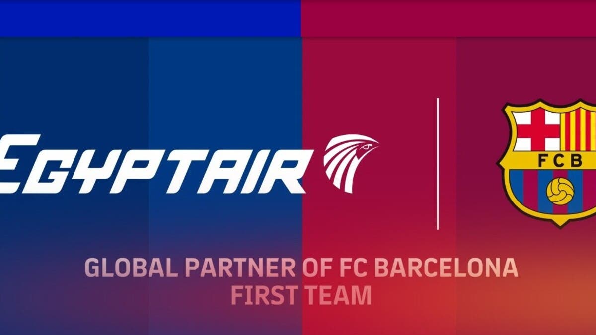 مصر للطيران توقع عقد رعاية لنادي برشلونة مقابل 4 ملايين يورو سنوياً