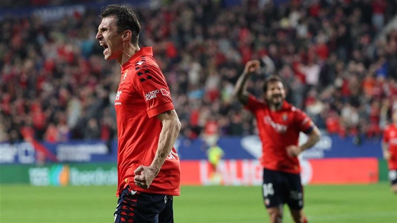 الدوري الإسباني، أوساسونا يتعثر بالتعادل على ملعبه أمام ليفانتي