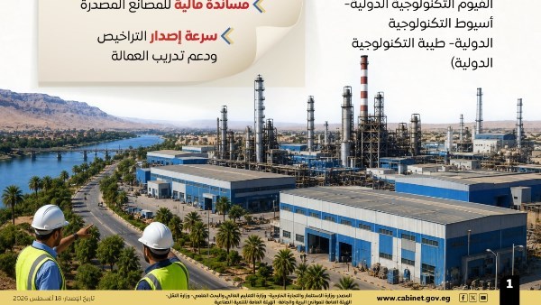 الوزراء يستعرض جهود تعزيز التنمية الصناعية بالصعيد لجذب الاستثمارات الأجنبية..ونواب: الصناعة مستقبل توفير العملة الصعبة