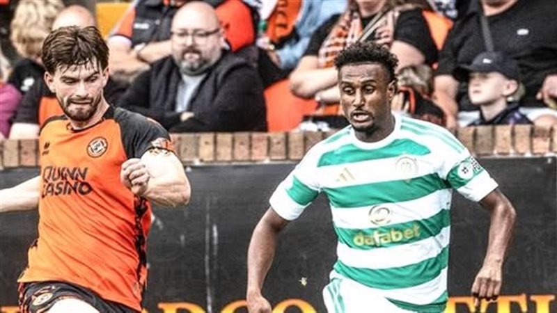 هيثم حسن يشارك في فوز سيلتك على دوندي برباعية بكأس الدوري الإسكتلندي