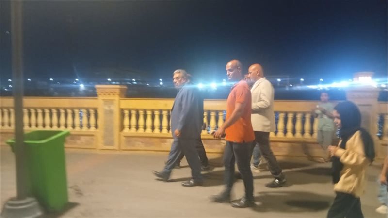 محافظ الدقهلية يتفقد ممشى المنصورة ويوجه باستمرار أعمال الصيانة والنظافة