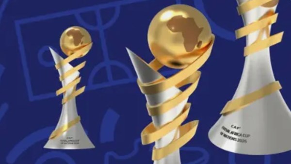 كاف يعلن التصميم الجديد لكأس بطولة إفريقيا لكرة الصالات 2026