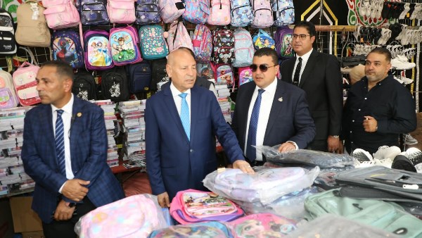 محافظ القاهرة يفتتح معرض «أهلًا مدارس» بوسط القاهرة وباب الشعرية