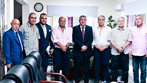 تسليم أرض نادي الزمالك الجديدة بمدينة حدائق أكتوبر.. صور