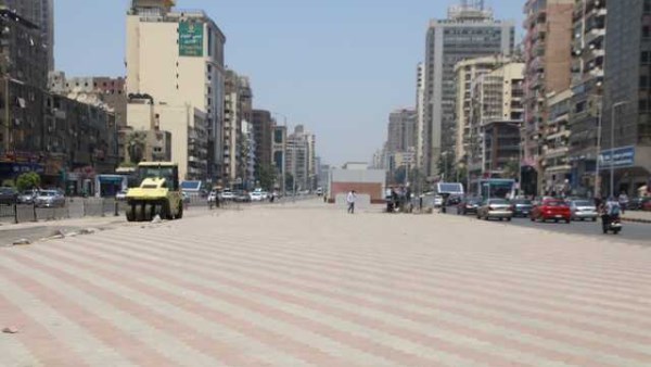 غلق جزئى 3 أيام لشارع جامعة الدول العربية بتقاطعه مع شهاب