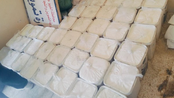 ضبط 3 أطنان ألبان غير صالحة للاستهلاك بالفيوم