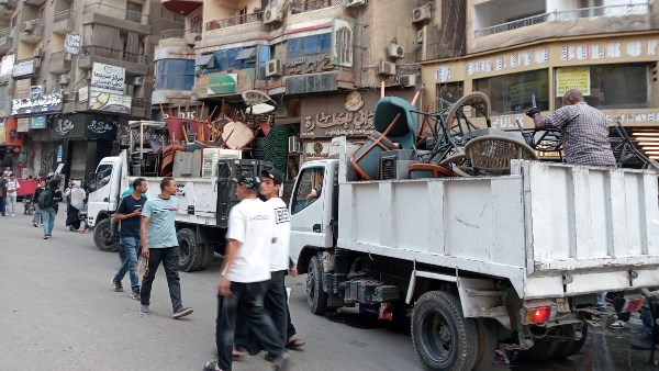 حي بولاق الدكرور يكثف جهود التطوير والنظافة ويرفع الإشغالات