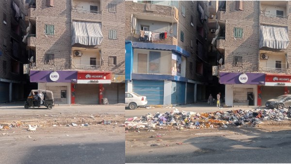 استجابة للشكاوى.. رفع مخلفات وتجريد شوارع في 4 أحياء بالجيزة