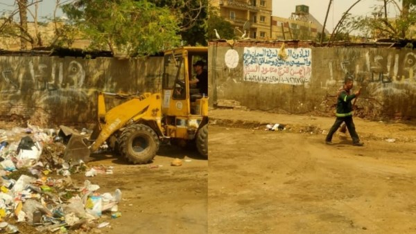 استجابة لشكاوى المواطنين.. رفع المخلفات والرتش من 5 أحياء بالجيزة