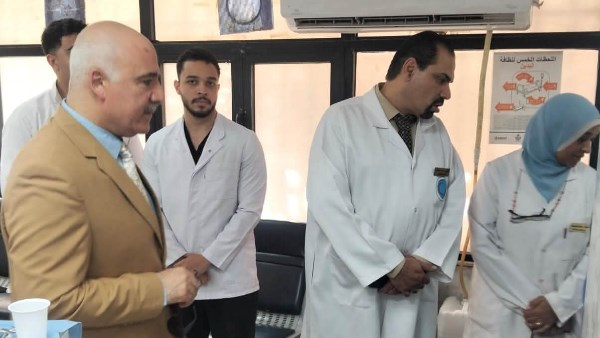 وكيل صحة الجيزة يؤكد حرصه على رفع كفاءة الخدمات بمستشفى إمبابة العام