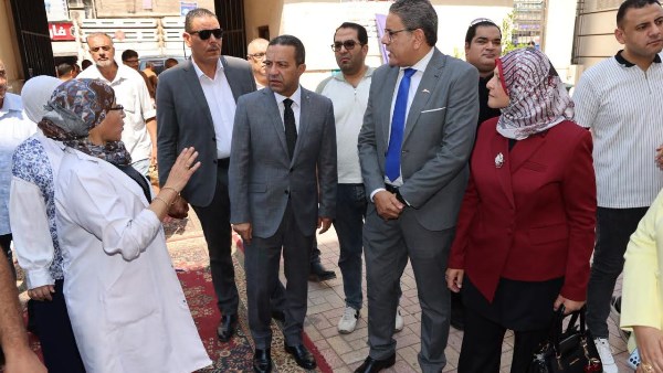 محافظ المنوفية يدشن فعاليات النسخة الرابعة من مباردة ” 100 يوم صحة ” بالمركز الصحي بحي غرب تحت شعار ” عام صوت المريض ودعم المرضي”