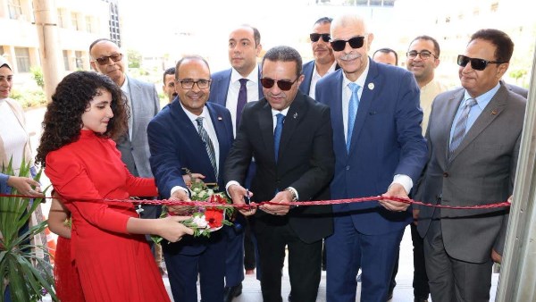 افتتاح معرض المشروعات الطلابية بكلية الهندسة جامعة المنوفية