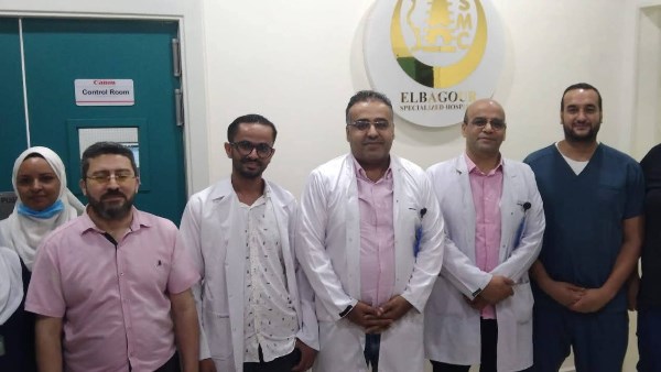 إجراء أول حالة قسطرة أوعية دموية طرفية بمستشفى الباجور في المنوفية