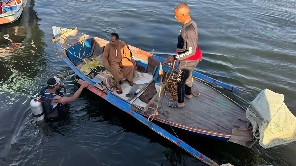 جهود مكثفة للإنقاذ النهري لانتشال جثمان طفلة غارقة في أشمون بالمنوفية