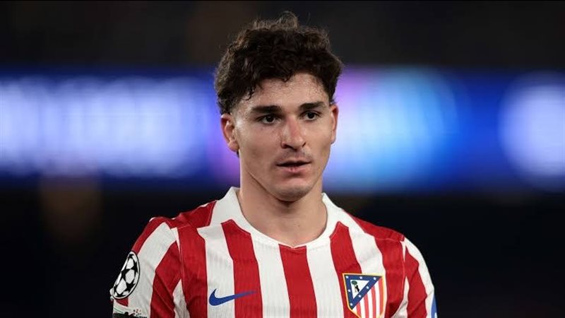 سيميوني يتحدث عن خوليان ألفاريز قبل مواجهة مالاجا بالدوري الإسباني