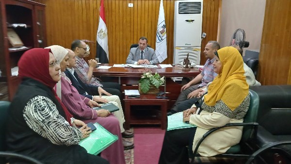 وكيل تعليم بني سويف يناقش مع مسئولي التنسيق خطة العمل خلال الفترة المقبلة
