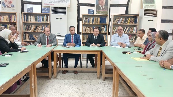 في أول لقاء مع قيادات تعليم بني سويف.. وكيل الوزارة: مصلحة الطالب «أولوياتي».. ومكتبي مفتوح للجميع