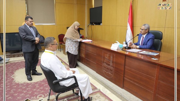 خلال اجتماعه.. محافظ بني سويف يوجه بحلول وإجراءات لمطالب وشكاوى المواطنين في القطاعات والمرافق