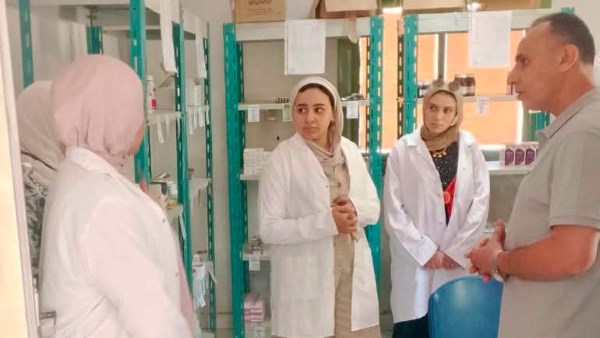 وكيل صحة بني سويف يتابع العمل بوحدة الكوم الأحمر.. إحالة المتغيبين للشؤون القانونية