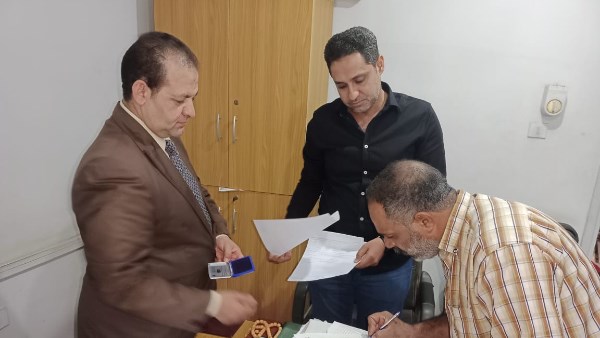 مديرية العمل ببني سويف تنجح في تسويتين وديتين بمكتب عمل شرق النيل وتصرف كامل مستحقات عاملين