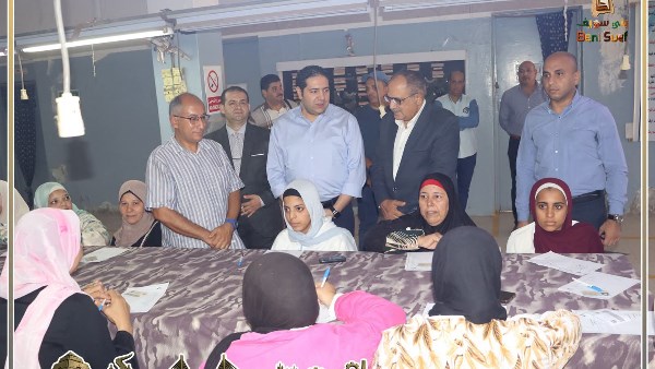 استعدادات محافظة بني سويف لتدشين مبادرة منطقة صناعية بلا أمية