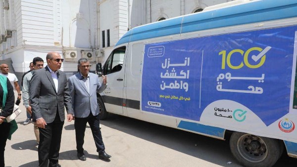 محافظ المنيا يدشن النسخة الرابعة من حملة «100 يوم صحة» ويؤكد 500 ألف مواطن استفادوا العام الماضي