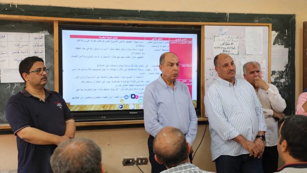 تدريب كوادر تعليمية في المنيا تحت شعار سفراء البكالوريا