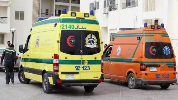 إصابة 9 أشخاص في تصادم ملاكي وربع نقل بصحراوي المنيا
