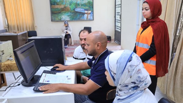 جامعة المنيا تواصل استقبال طلاب المرحلة الأولى بمعامل التنسيق الالكتروني