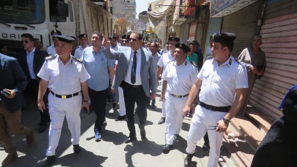 مدير أمن المنيا يقود حملة مكبرة لرفع الإشغالات وإعادة الانضباط إلى الشارع