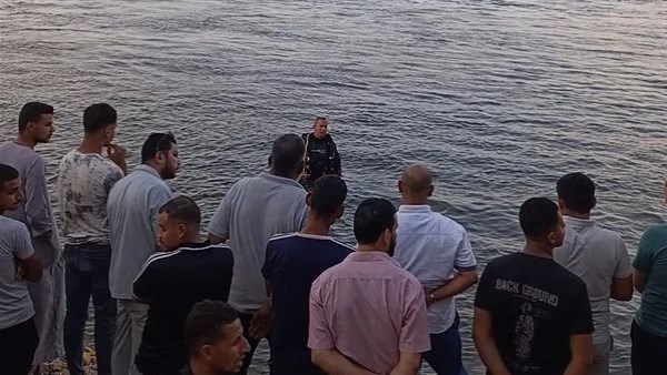 كان متجها لدير العذراء.. انتشال جثة شاب غرق في نهر النيل بالمنيا