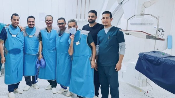 إنقاذ مرضى جلطات وتركيب منظمات دائمة لـ مصرية ومواطنة من غزة