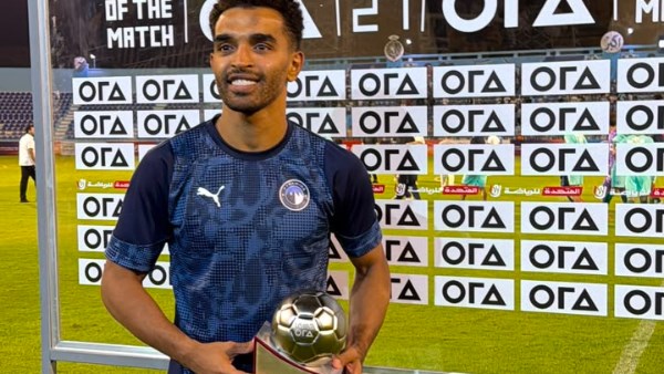 يوسف أوباما أفضل لاعب في مباراة بيراميدز وغزل المحلة
