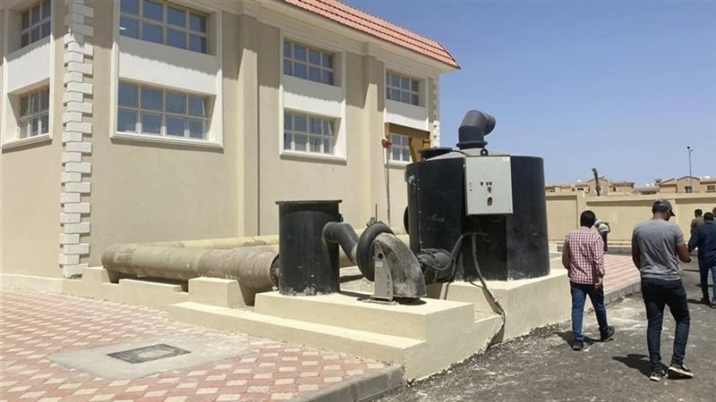 60% نسبة تنفيذ محطة رفع المياه الرئيسية بالسويس الجديدة.. تفاصيل مشروعات المرافق بالمدينة