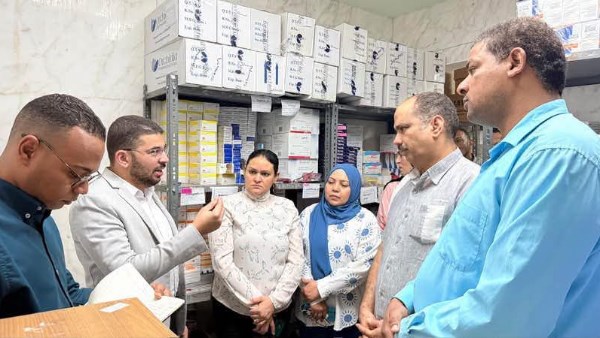 جولة ميدانية لمدير رعاية الأقصر بمستشفى طيبة التخصصي في إسنا لمتابعة الخدمات الطبية